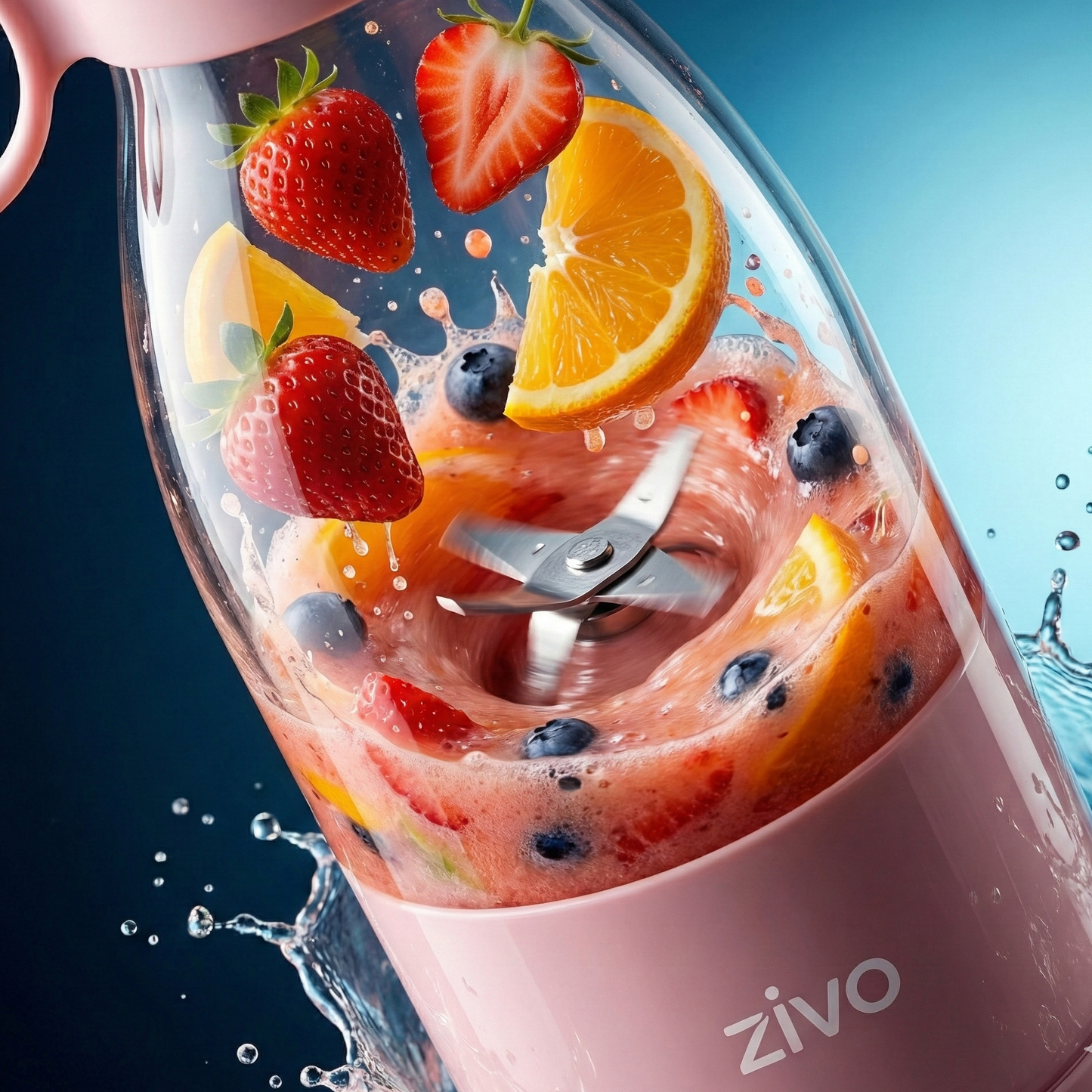 Portable Rechargeable Blender – Mini USB Juice Maker for Travel, Gym & Office